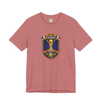 France World Cup 2026 Soccer Tee by Printify