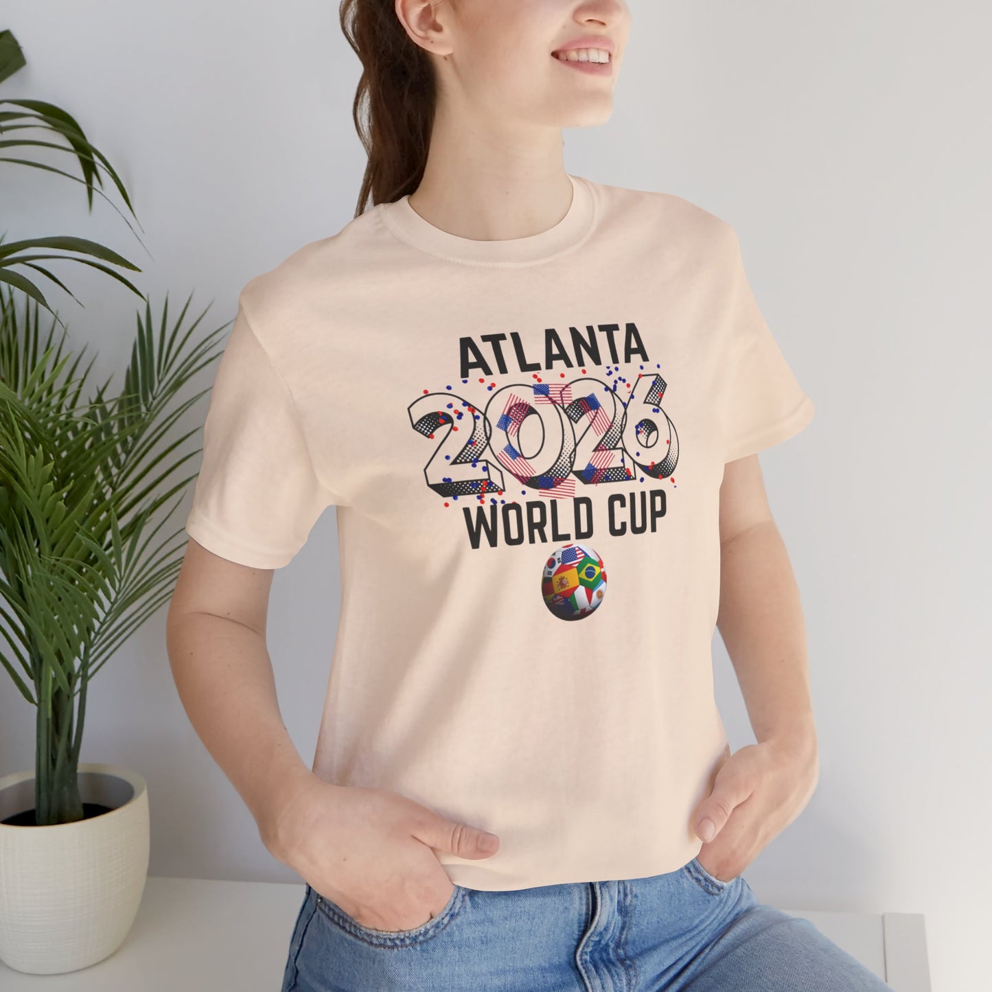 Atlanta 2026 World Cup T-Shirt — Soccer Fan Tee