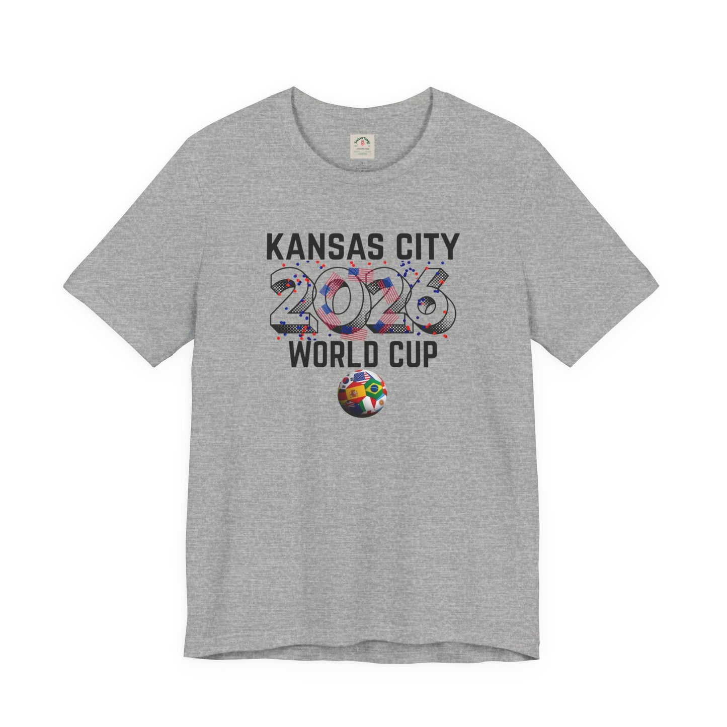 Kansas City 2026 World Cup T-Shirt — Soccer Fan Tee