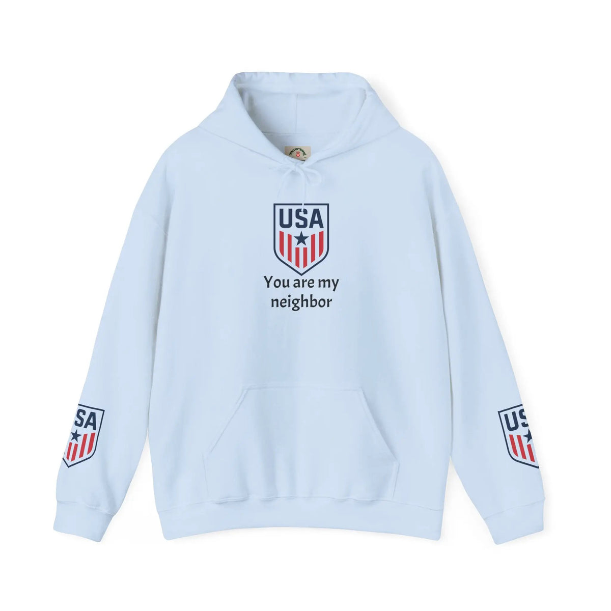 Customizable - SoccerSnug Heavy Blend Hoodie Unisex With Front Pocket Drawcord by Printify