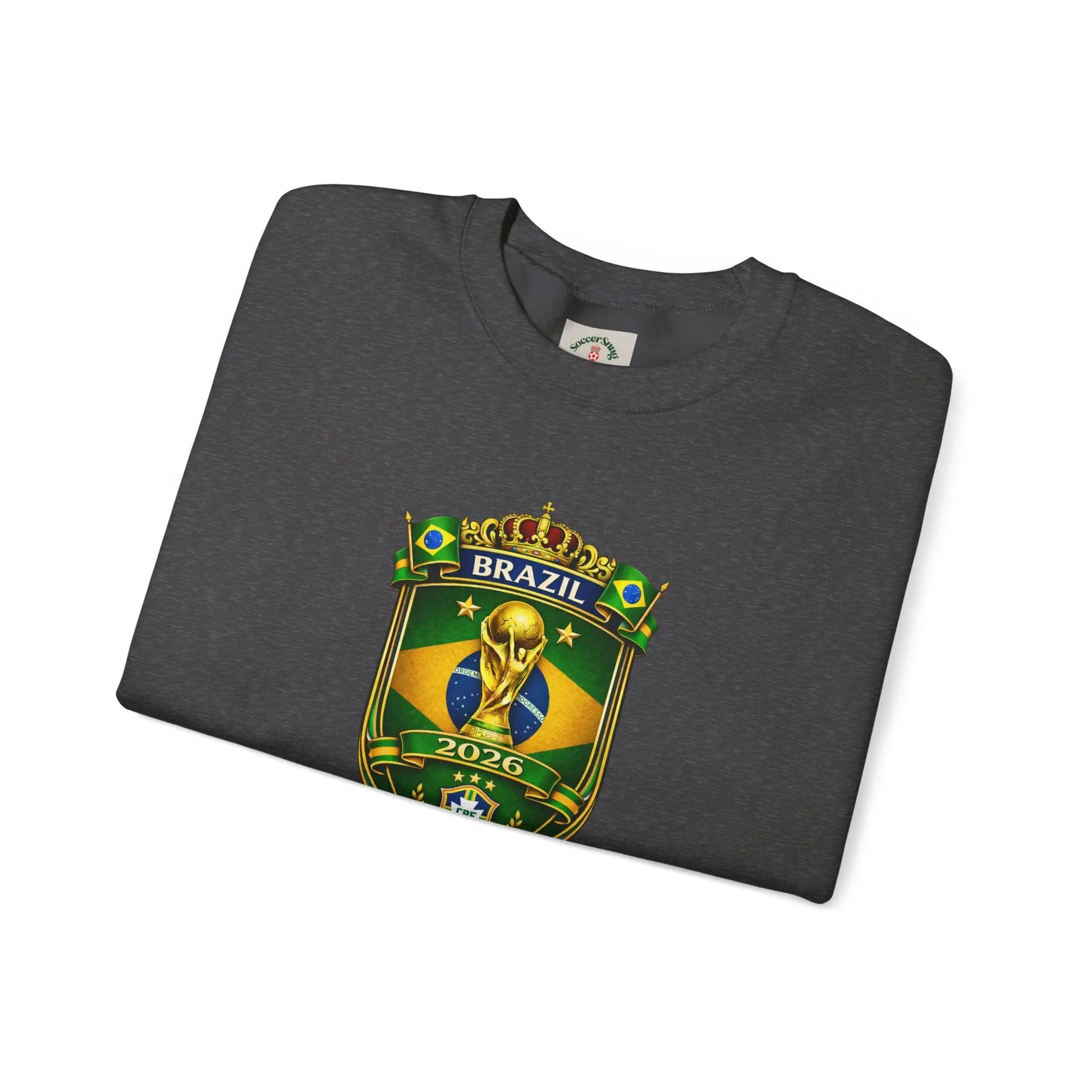 Brazil World Cup 2026 Crewneck Sweatshirt by Printify