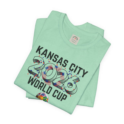 Kansas City 2026 World Cup T-Shirt — Soccer Fan Tee