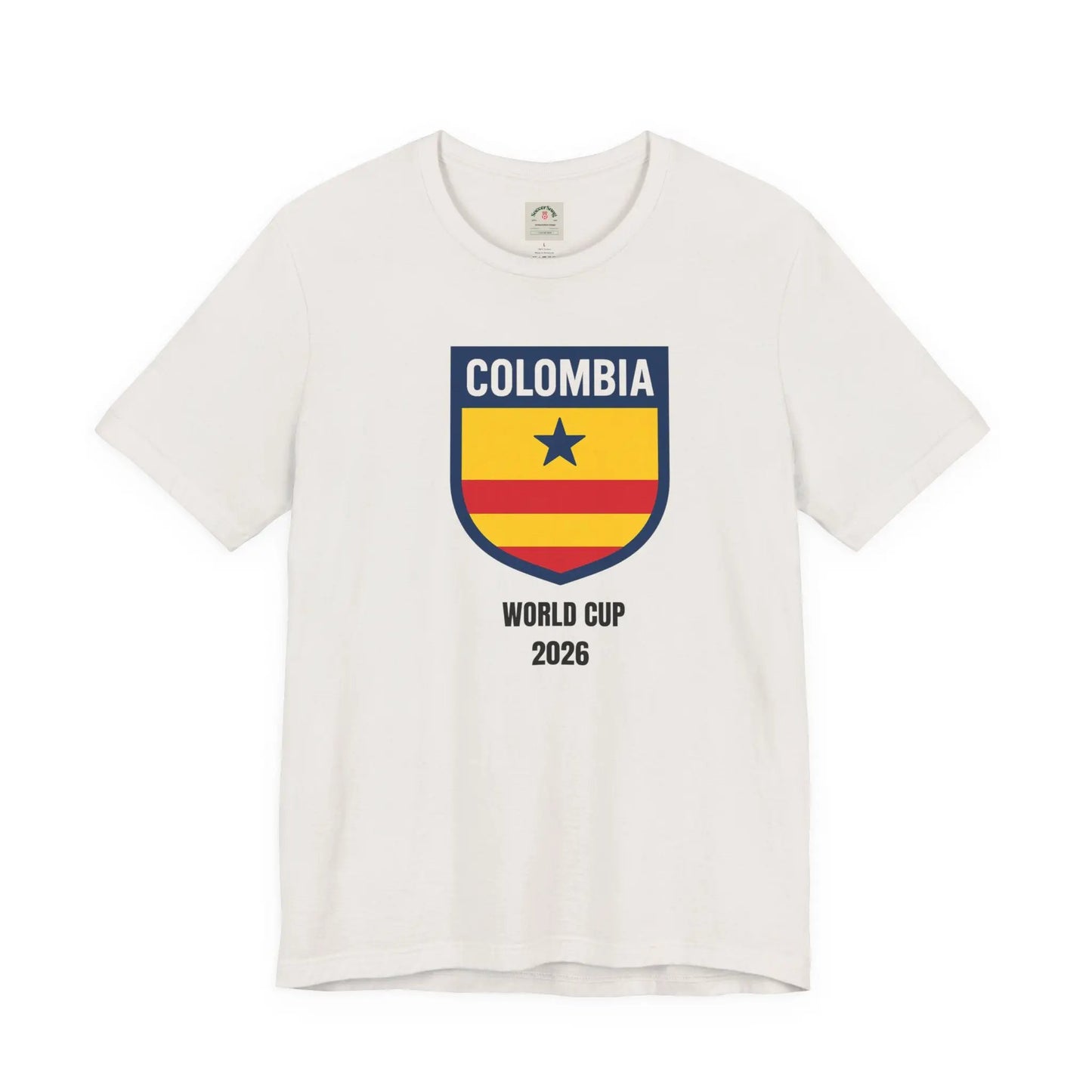 Columbia World Cup 2026 Unisex Cotton Crew Tee by Printify