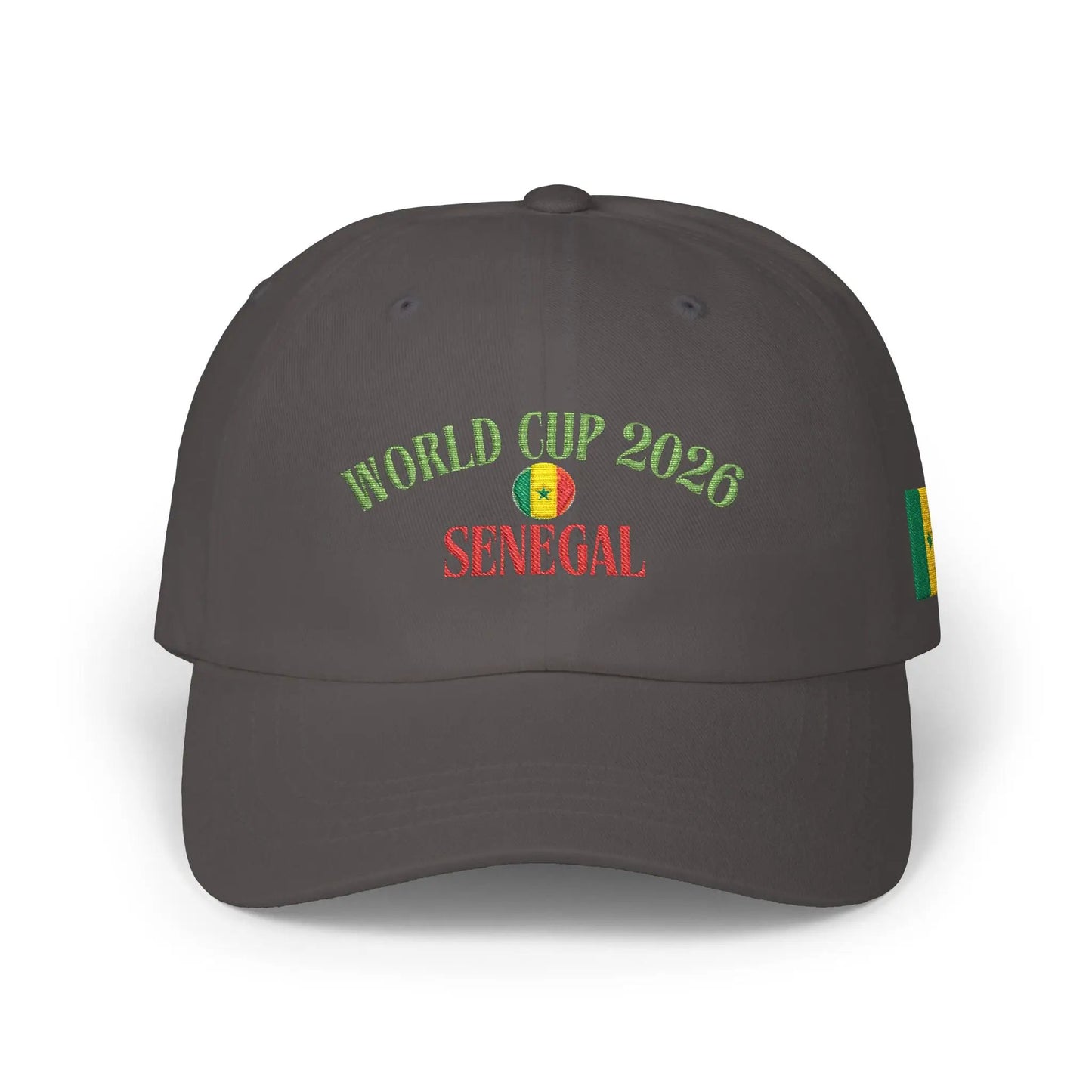 Senegal World Cup 2022 Dad Cap — Embroidered Football Fan Hat by Printify