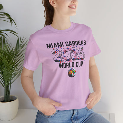 Miami Gardens World Cup Unisex Cotton Crew Tee
