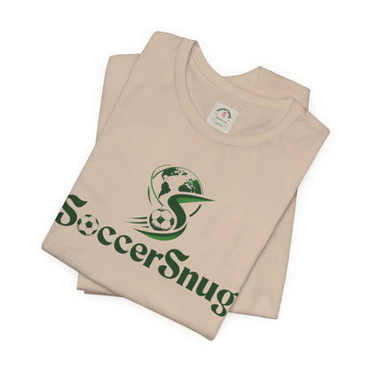 SoccerSnug Unisex Soccer Short Sleeve Tee by Printify
