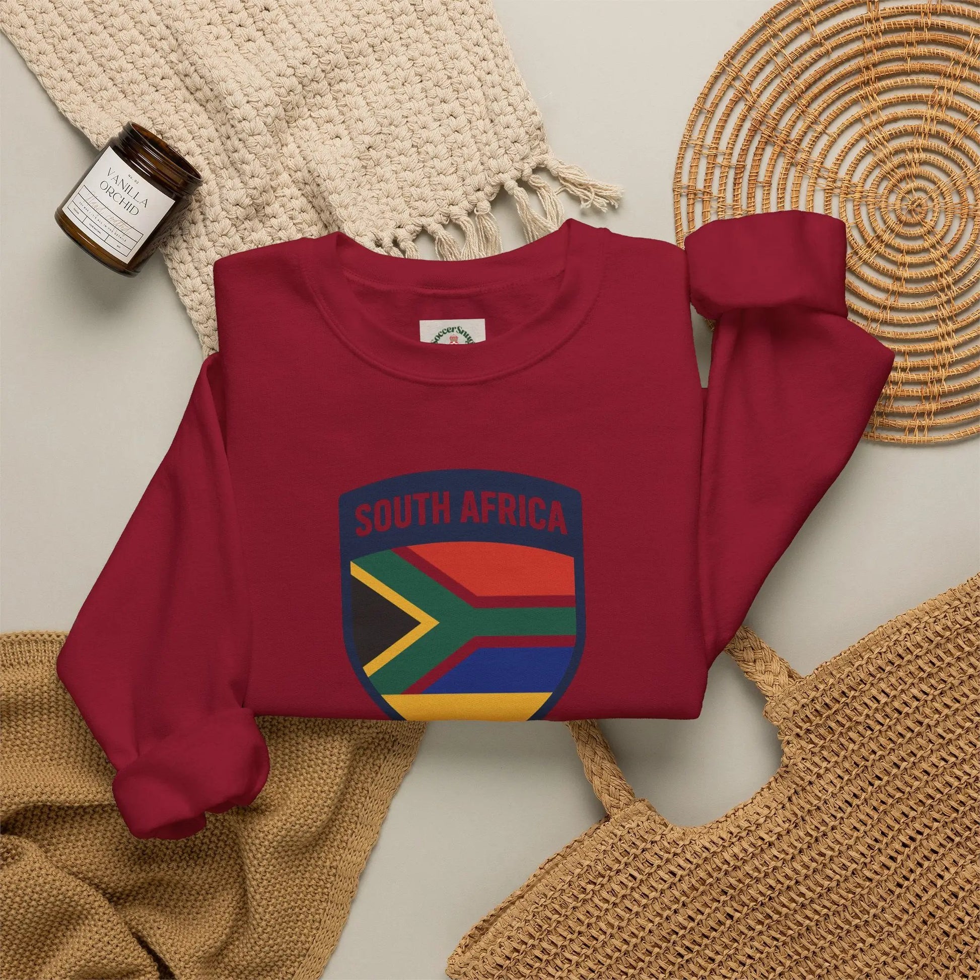 South Africa World Cup 2026 Unisex Heavy Blend™ Crewneck Sweatshirt by Printify
