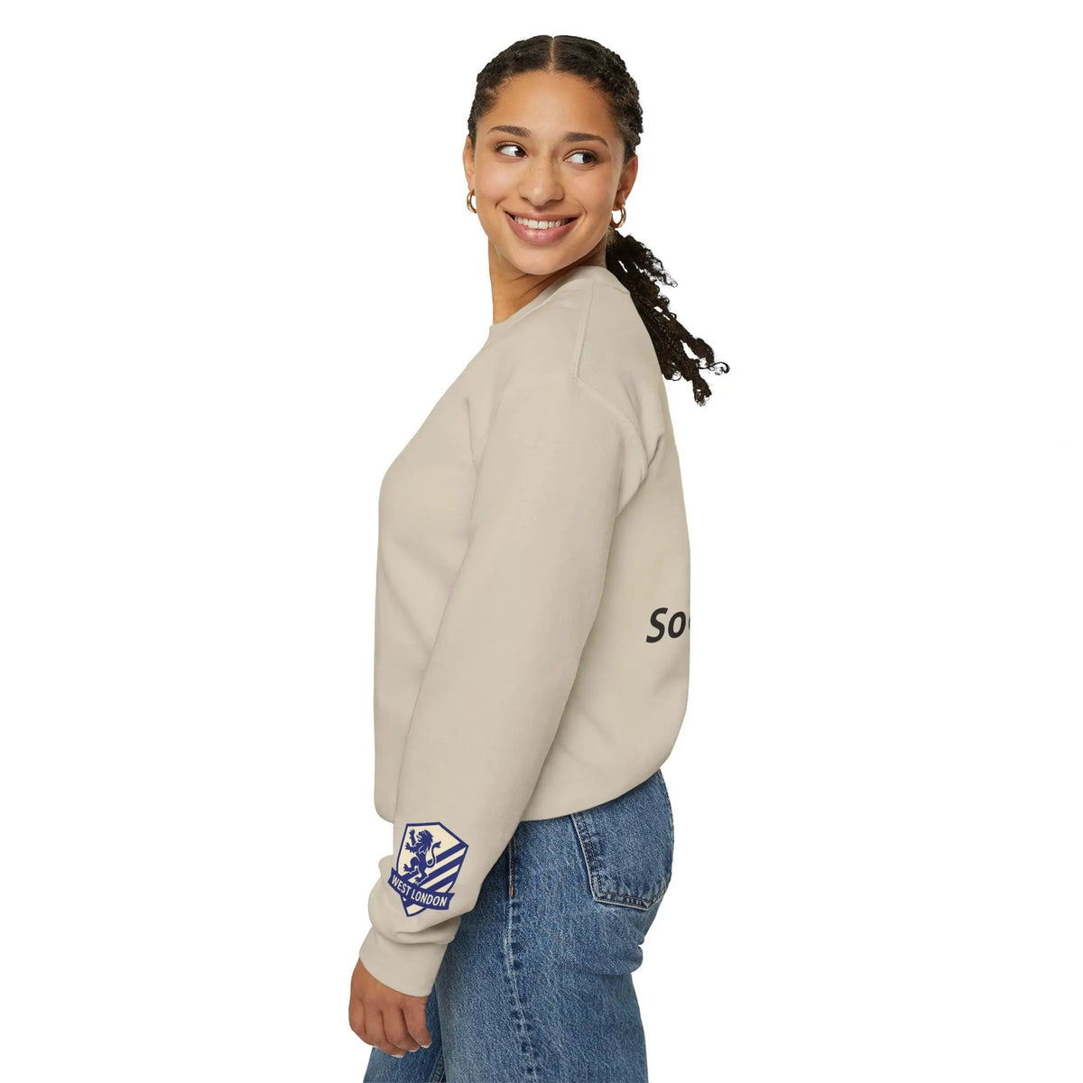 Customizable - SoccerSnug Unisex Heavy Blend™ Crewneck Sweatshirt by Printify