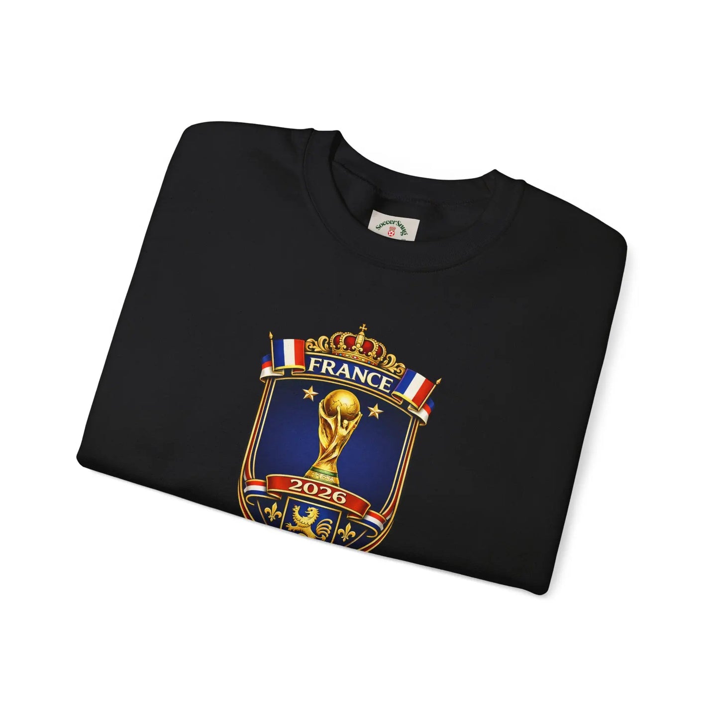 France World Cup Crewneck Sweatshirt by Printify
