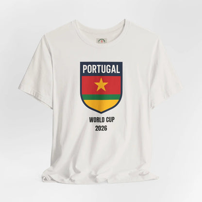 Portugal World Cup 2026 Unisex Cotton Crew Tee by Printify