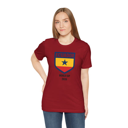 Ecuador World Cup 2026 Unisex Cotton Crew Tee by Printify