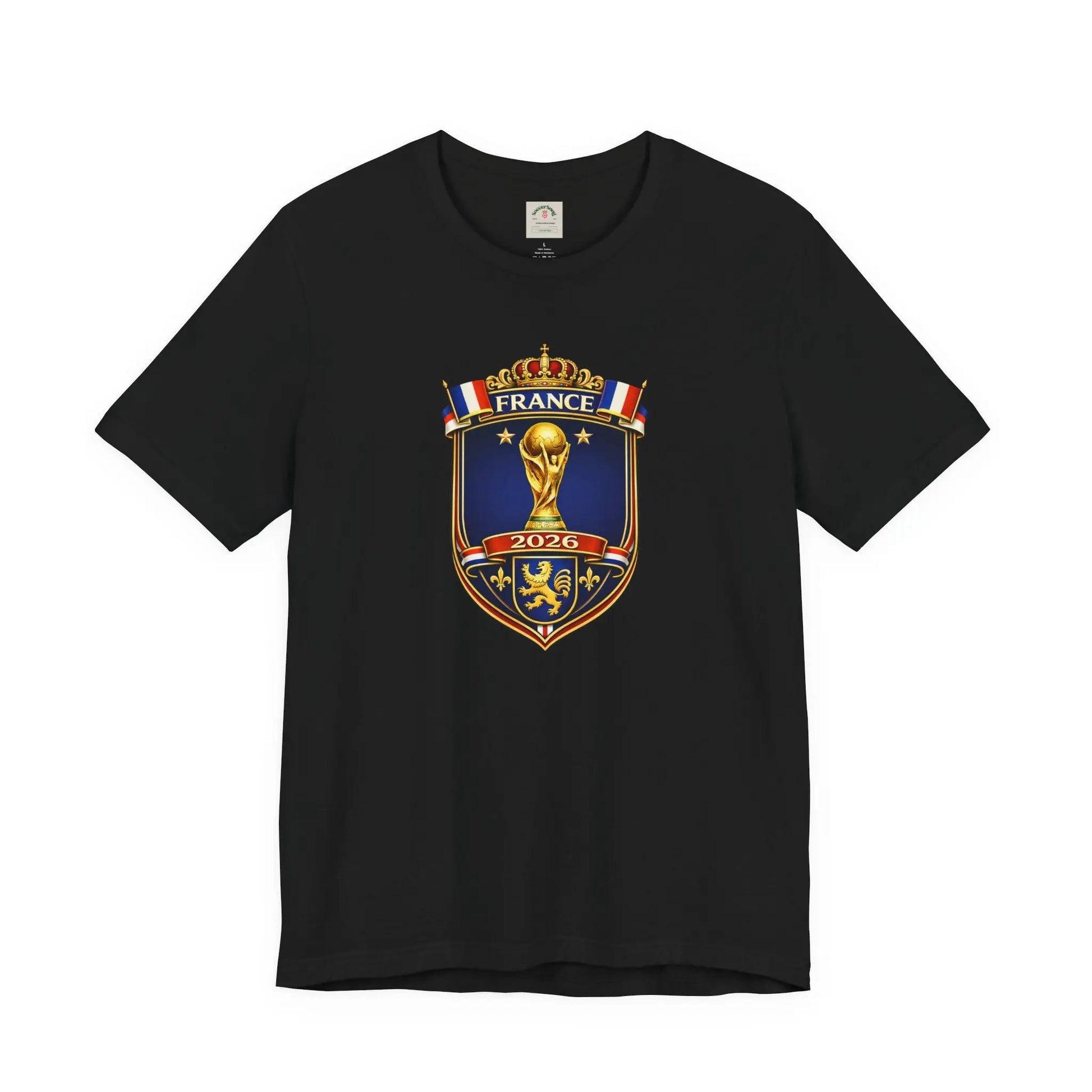 France World Cup 2026 Soccer Tee by Printify