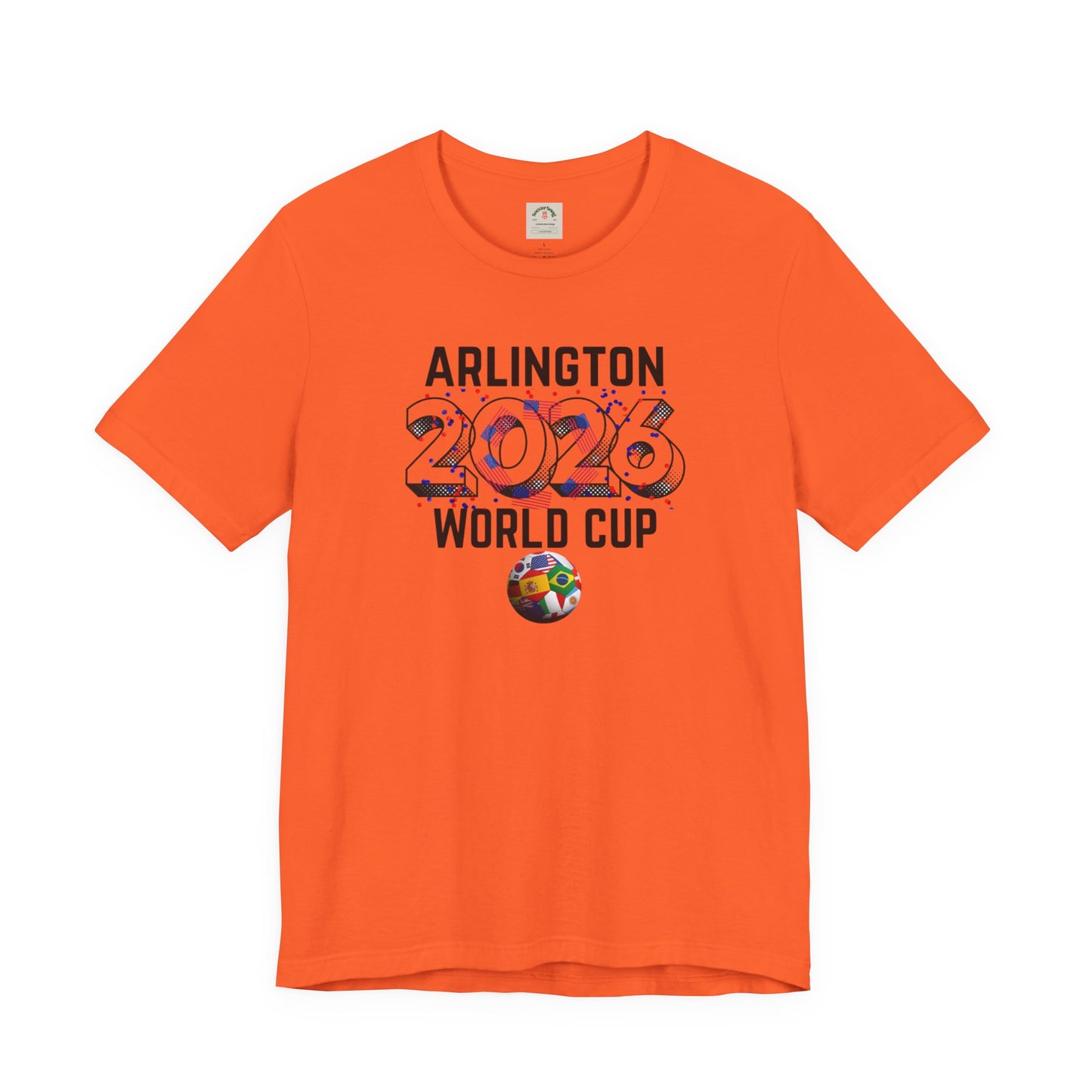 Arlington 2026 World Cup Soccer Tee — Commemorative Fan T‑Shirt