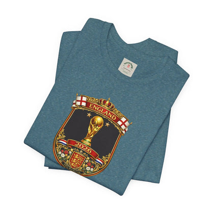 England World Cup 2026 Unisex Cotton Crew Tee by Printify