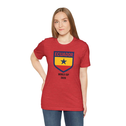Ecuador World Cup 2026 Unisex Cotton Crew Tee by Printify