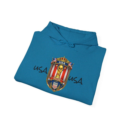 USA World Cup 2026 Hooded Sweatshirt by Printify