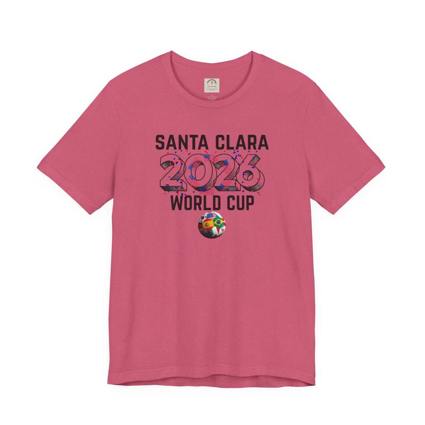 Santa Clare World Cup 2026 Unisex Cotton Crew Tee by Printify