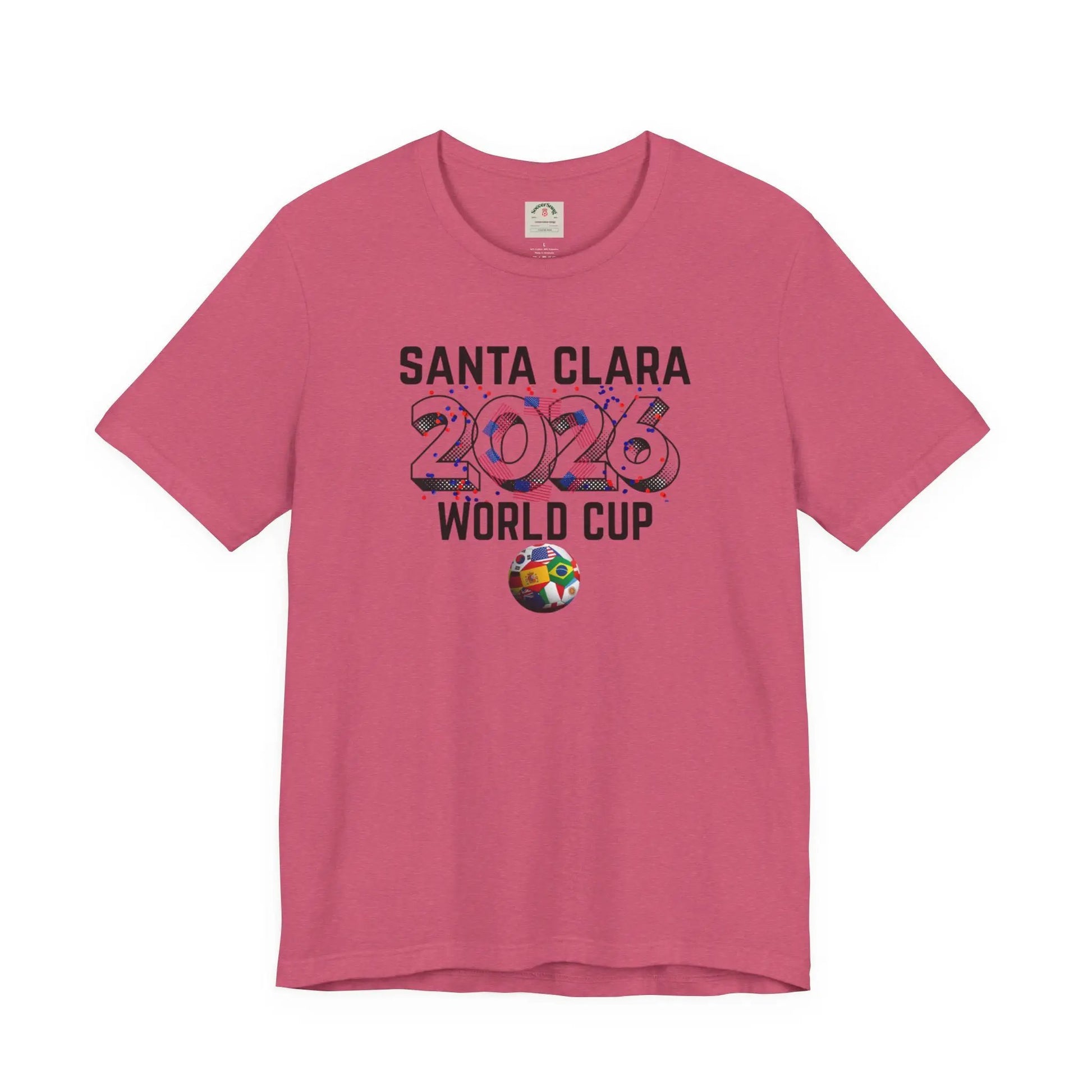Santa Clare World Cup 2026 Unisex Cotton Crew Tee by Printify