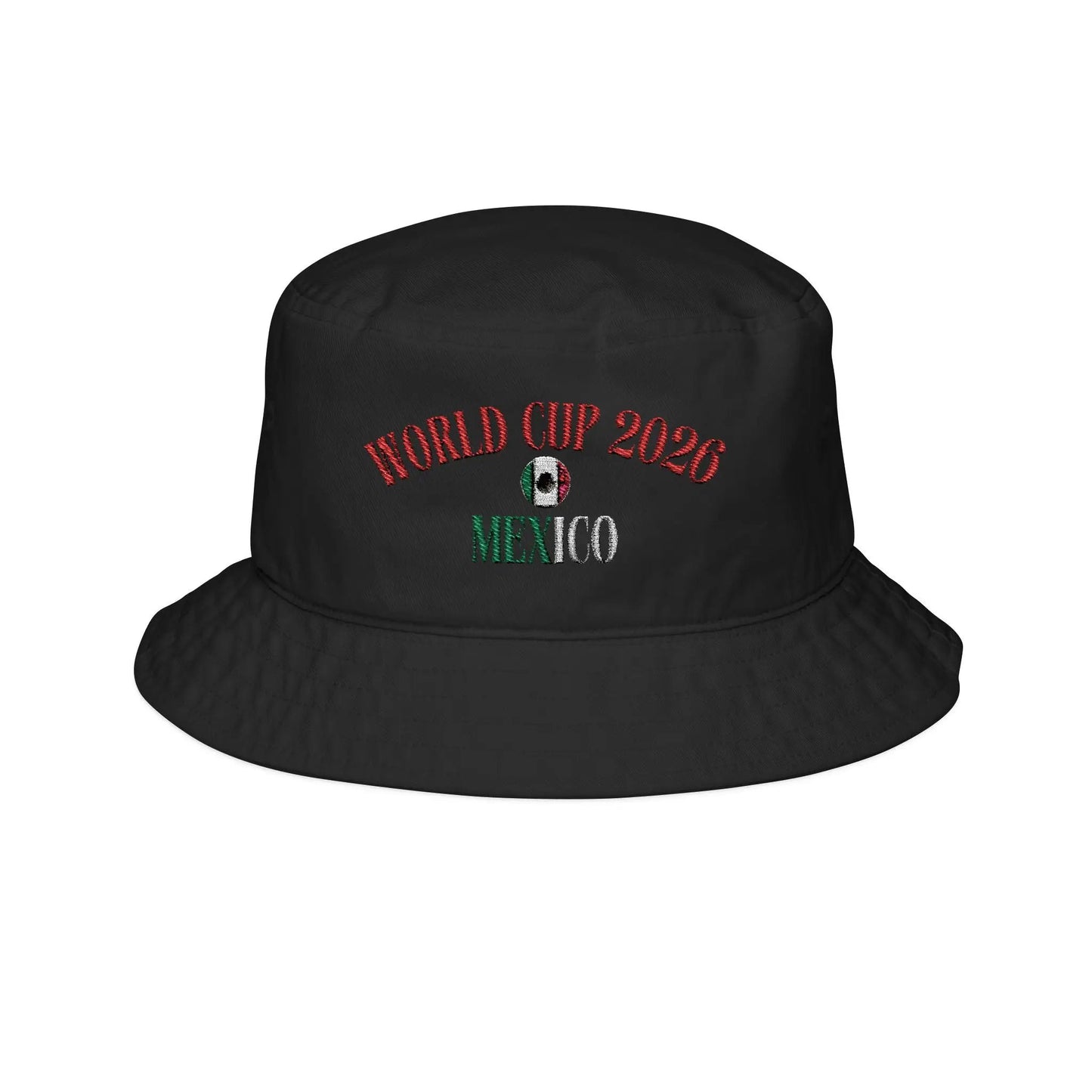 World Cup 2026 Mexico Embroidered Bucket Hat by Printify