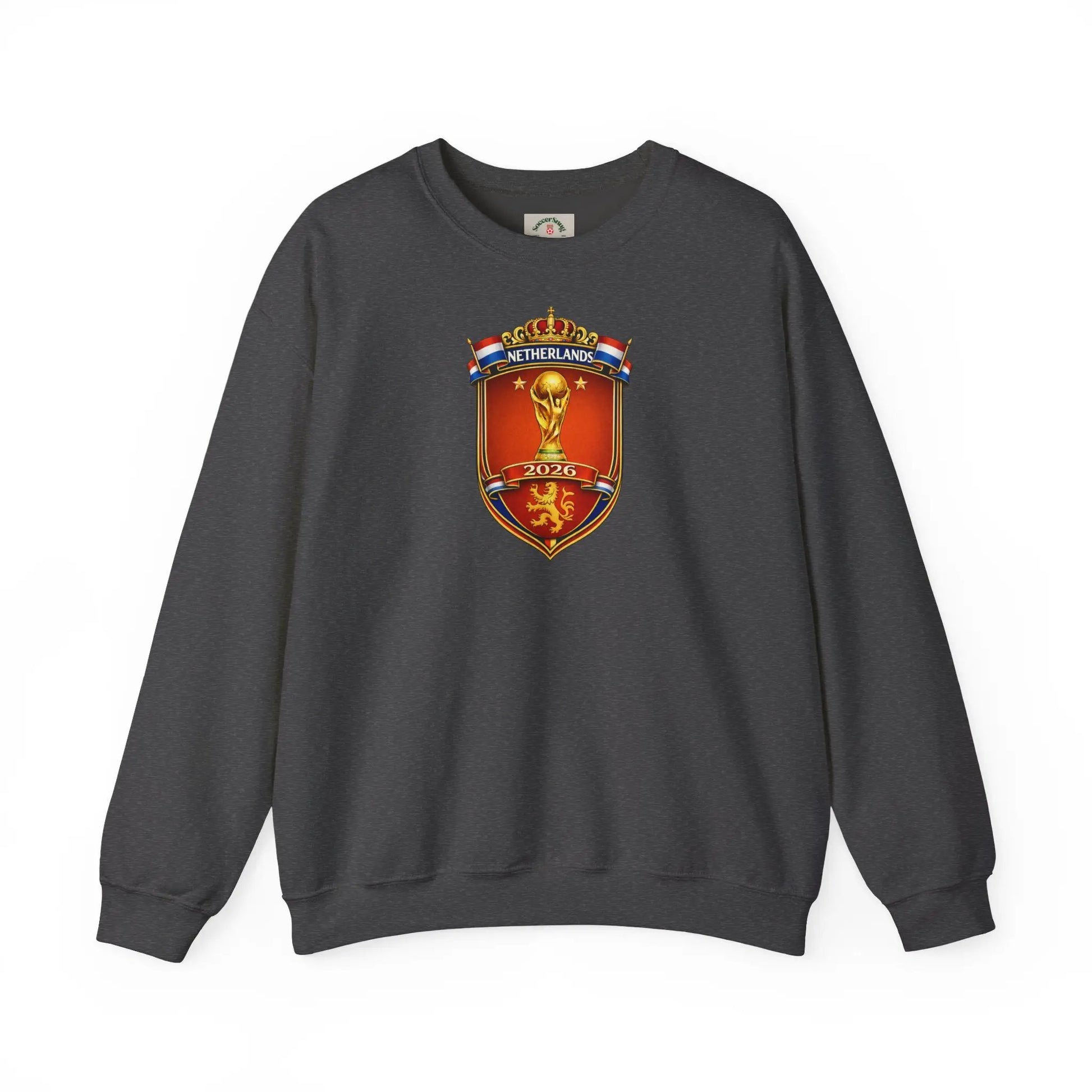 Netherlands 2026 World Cup Crest Crewneck by Printify