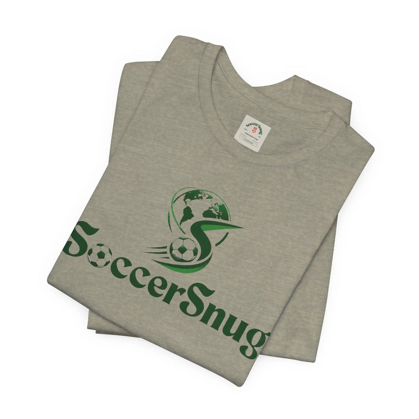 SoccerSnug Unisex Soccer Short Sleeve Tee by Printify