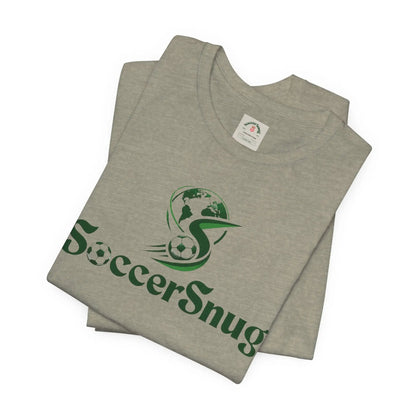 SoccerSnug Unisex Soccer Short Sleeve Tee by Printify