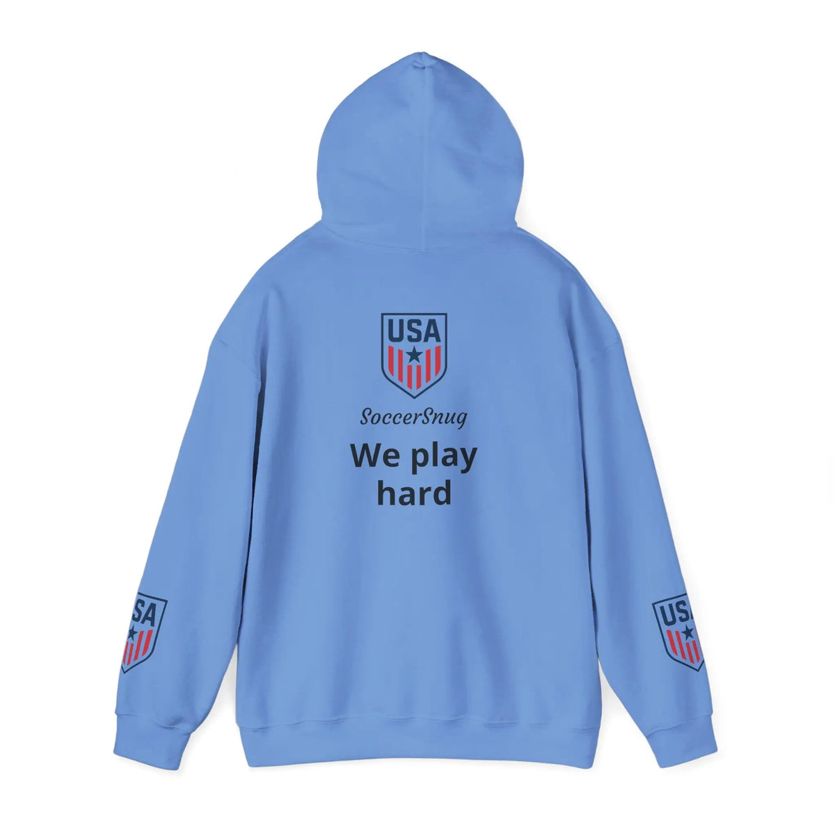 Customizable - SoccerSnug Heavy Blend Hoodie Unisex With Front Pocket Drawcord by Printify