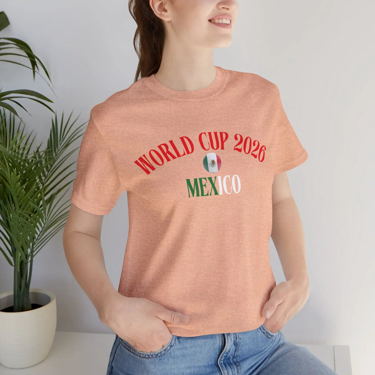 Mexico World Cup 2026 Unisex Jersey Short Sleeve Tee by Printify