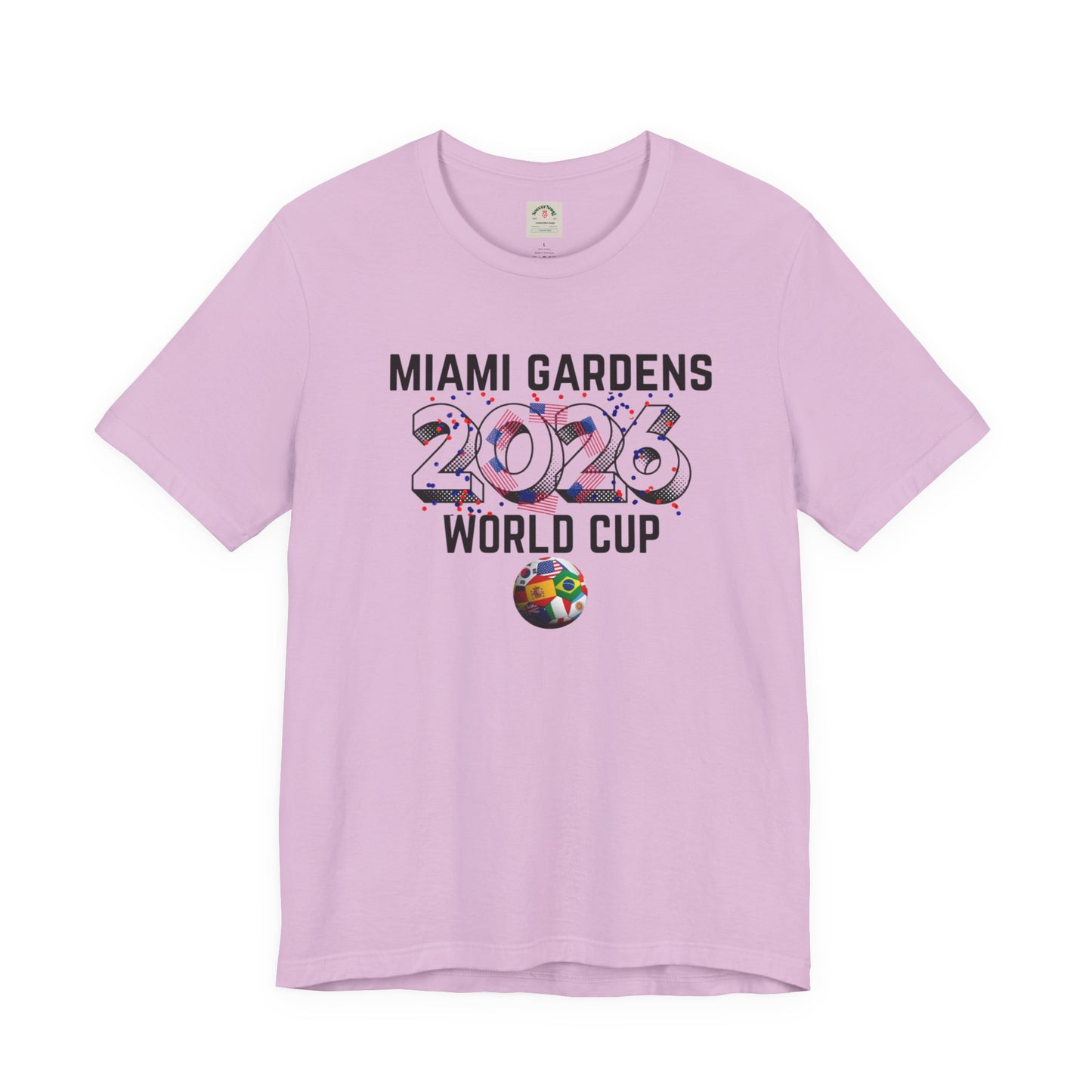 Miami Gardens World Cup Unisex Cotton Crew Tee