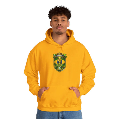 Brazil World Cup 2026 Hooded Sweatshirt by Printify