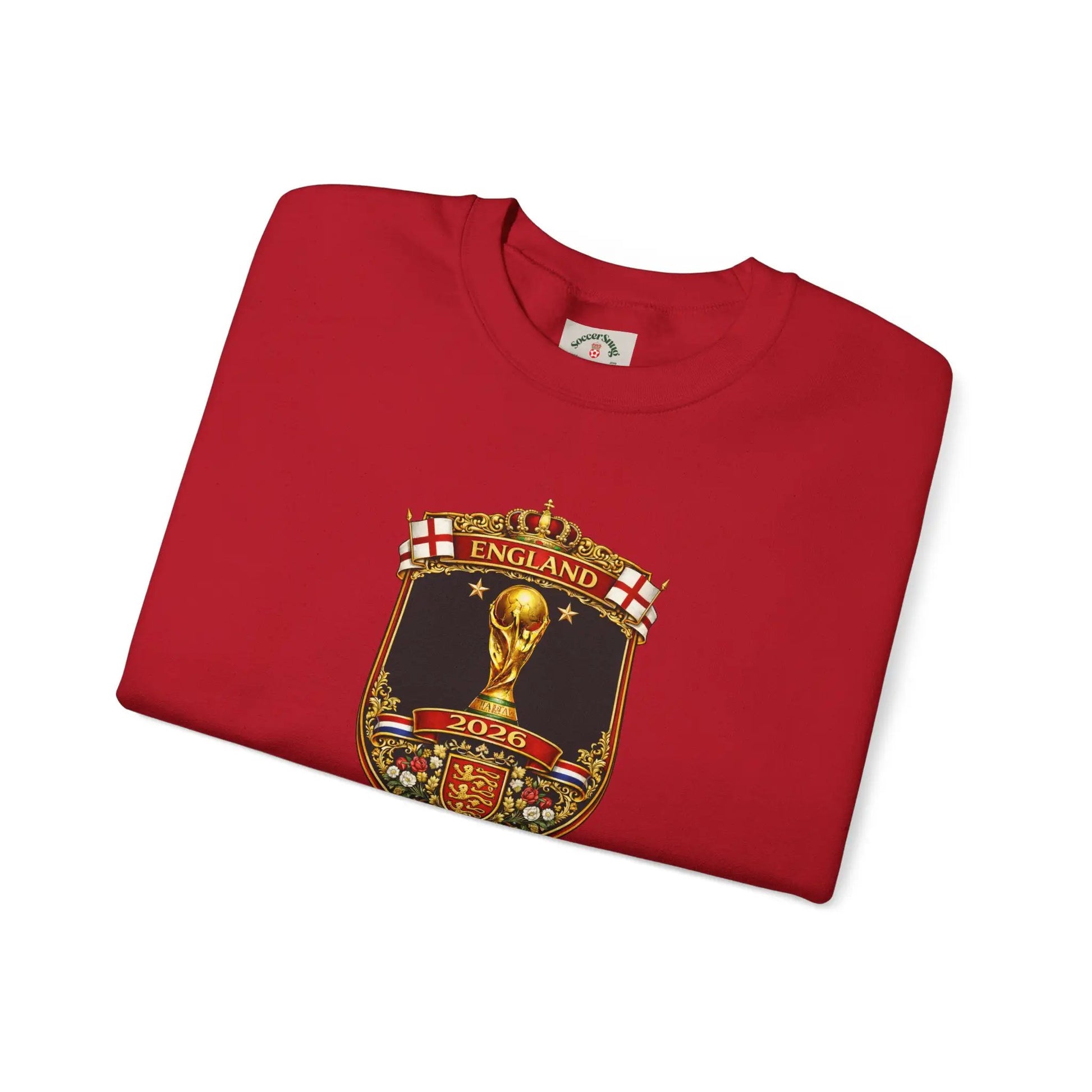 England World Cup Crewneck Sweatshirt by Printify