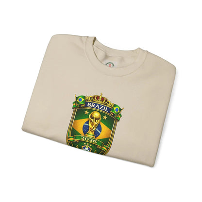 Brazil World Cup 2026 Crewneck Sweatshirt by Printify