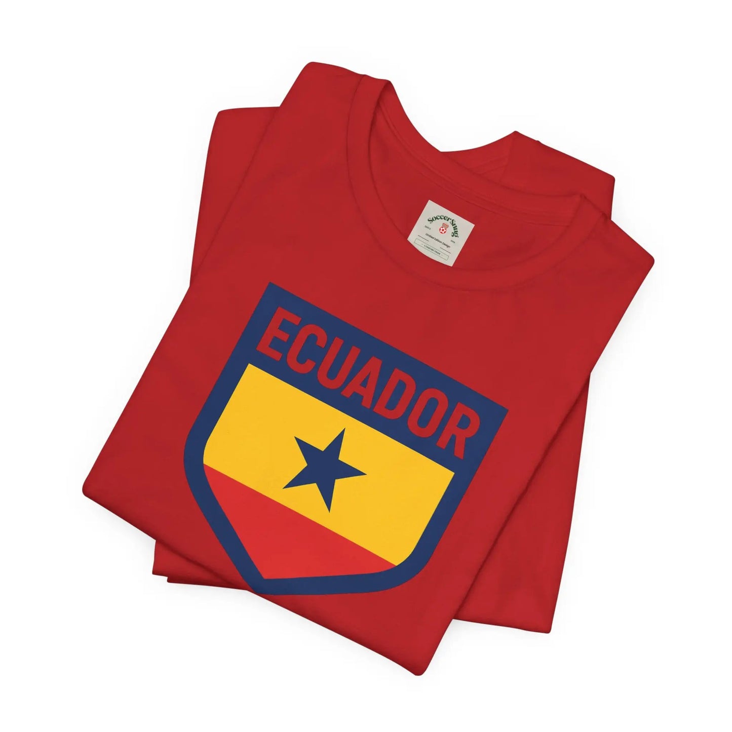 Ecuador World Cup 2026 Unisex Short Sleeve Cotton Tee by Printify