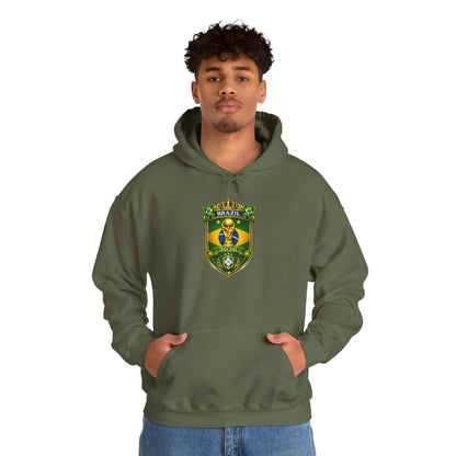 Brazil World Cup 2026 Hooded Sweatshirt by Printify