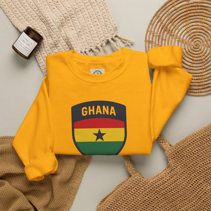 Ghana World Cup 2026 Unisex Heavy Blend Crewneck Sweatshirt by Printify