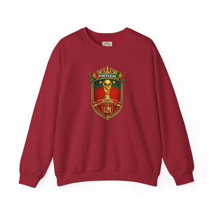 Portugal World Cup 2022 Crest Sweatshirt by Printify