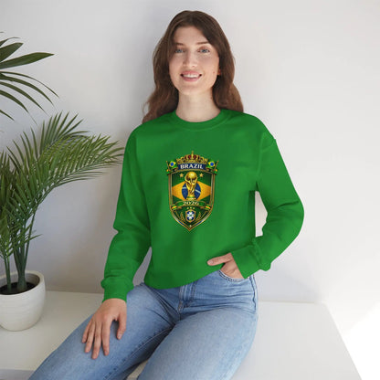 Brazil World Cup 2026 Crewneck Sweatshirt by Printify