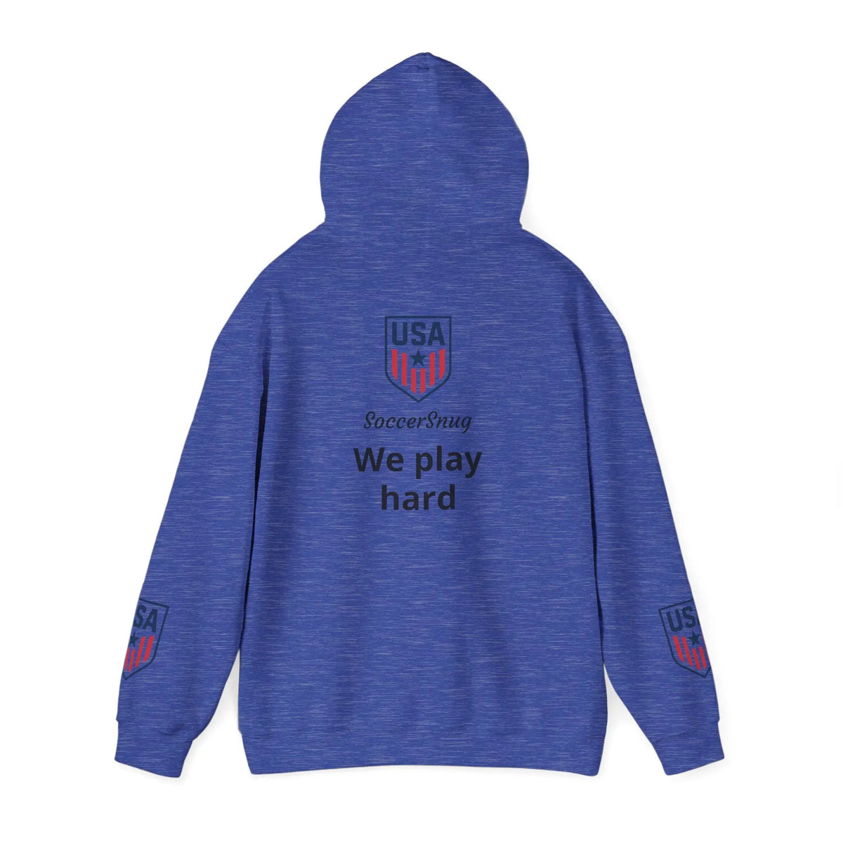 Customizable - SoccerSnug Heavy Blend Hoodie Unisex With Front Pocket Drawcord by Printify