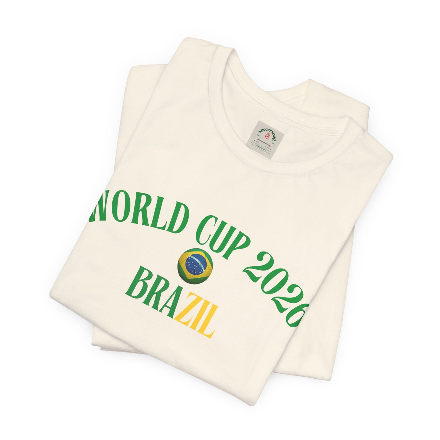 World Cup 2026 Brazil Tee – Brazil Soccer Fan T-Shirt