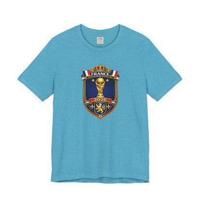 France World Cup 2026 Soccer Tee by Printify