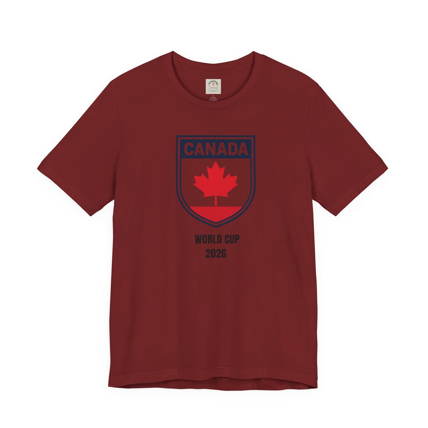 Canada World Cup 2026 Unisex Cotton Crew Tee