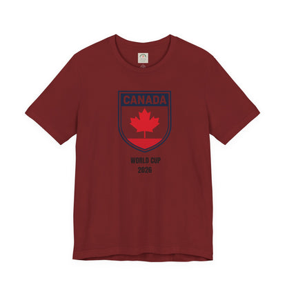 Canada World Cup 2026 Unisex Cotton Crew Tee