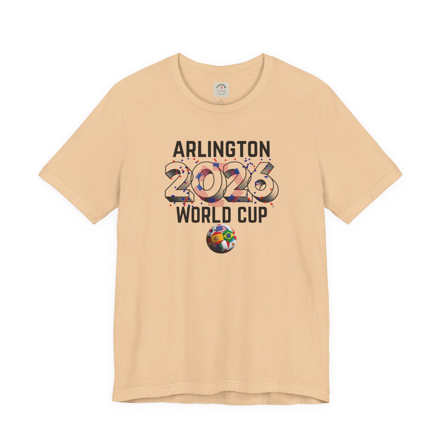 Arlington 2026 World Cup Soccer Tee — Commemorative Fan T‑Shirt