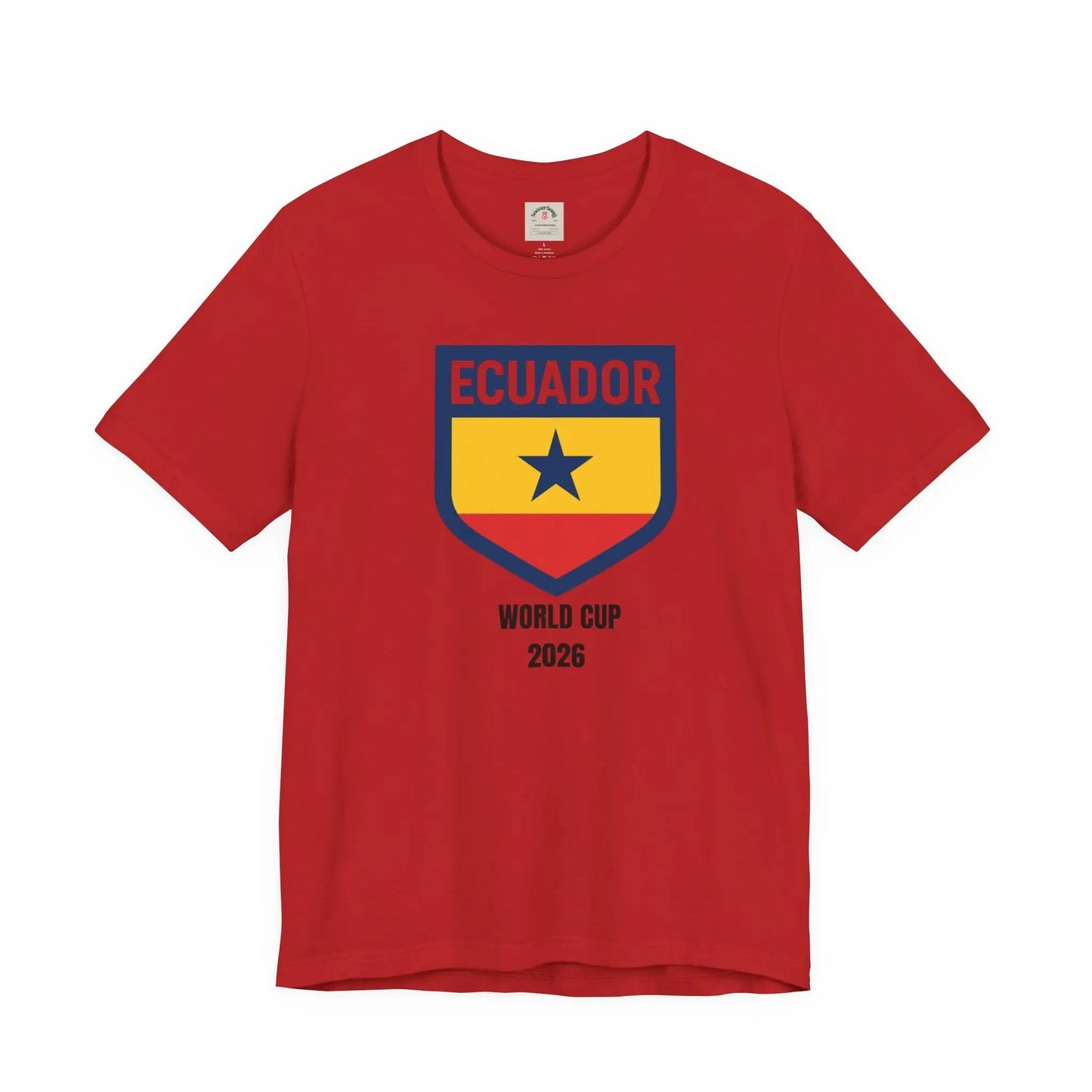 Ecuador World Cup 2026 Unisex Cotton Crew Tee by Printify