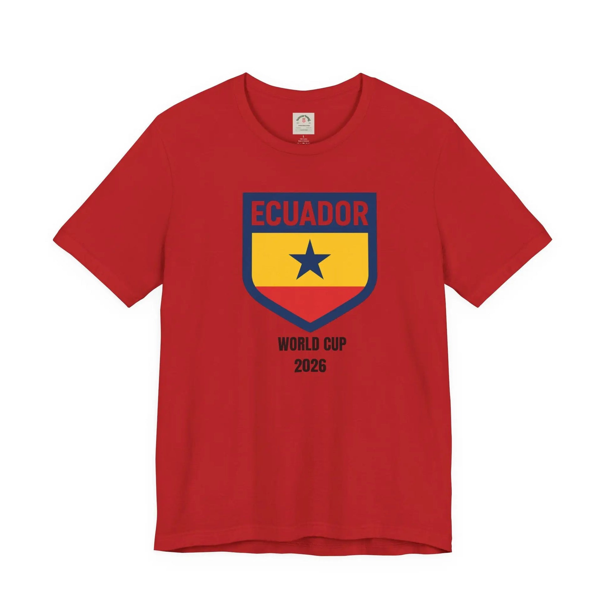 Ecuador World Cup 2026 Unisex Cotton Crew Tee by Printify