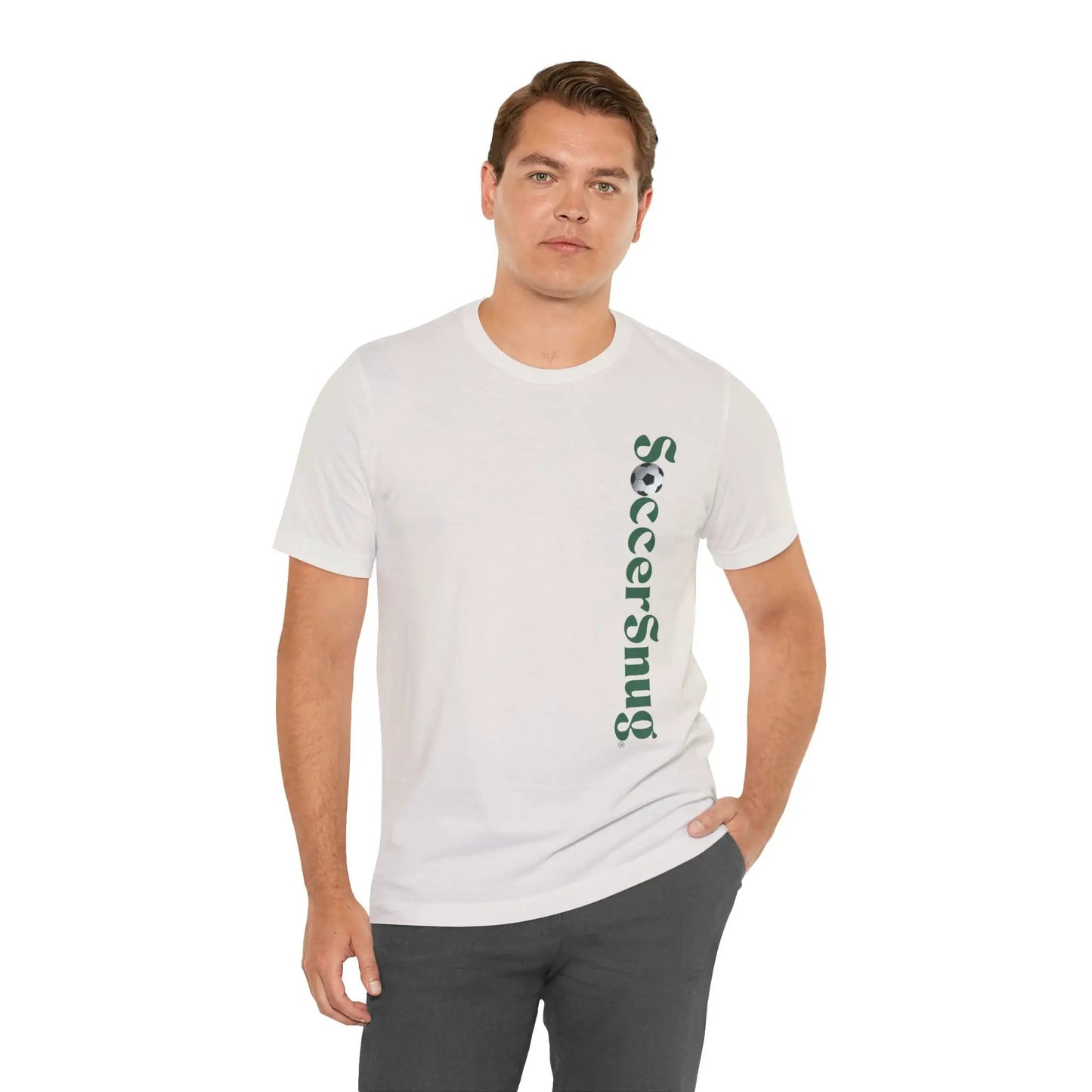 SoccerSnug Unisex Soccer Jersey Short Sleeve Tee by Printify