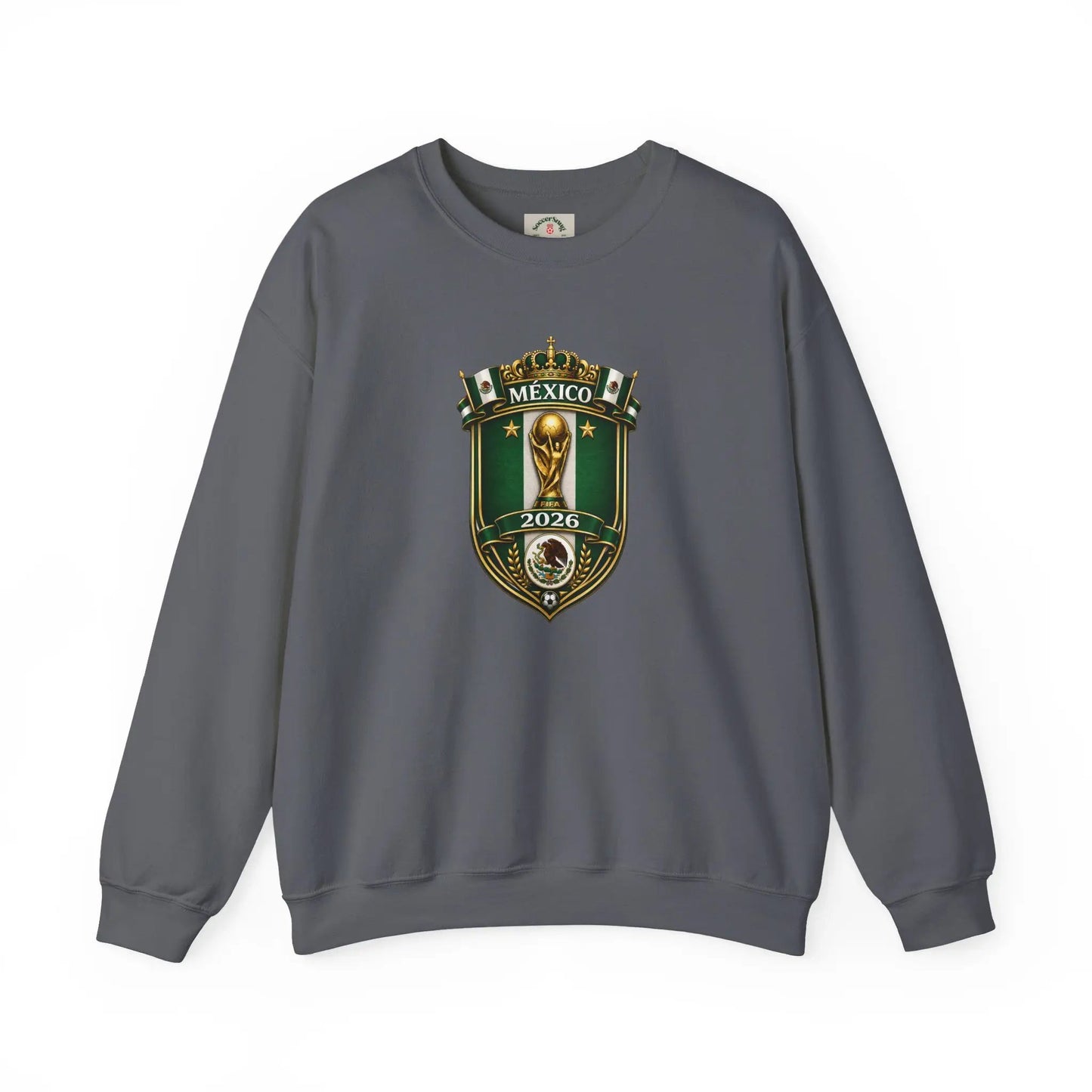 Mexico World Cup 2026 Crewneck Sweatshirt by Printify