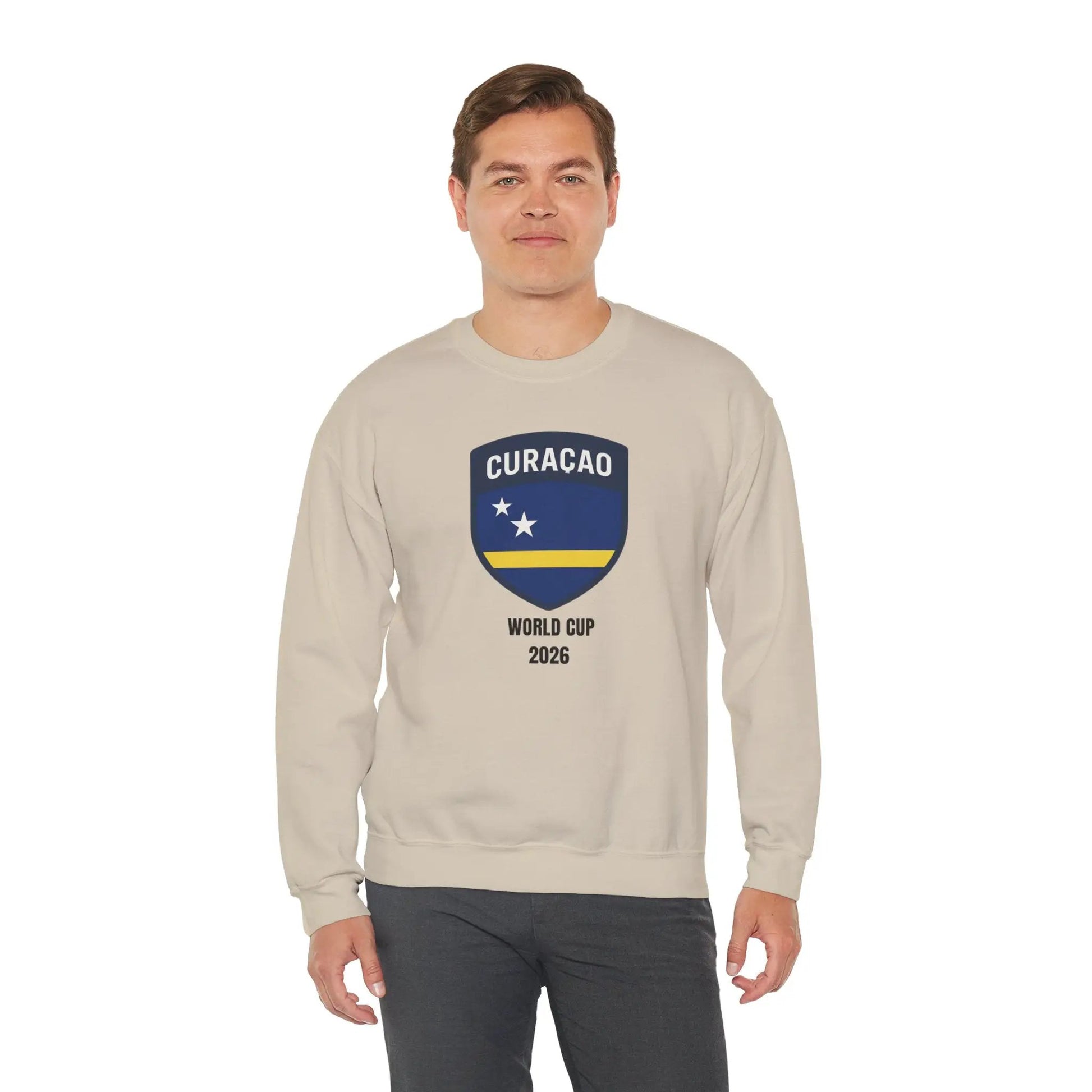 Curacao World Cup 2026 Crewneck Sweatshirt by Printify