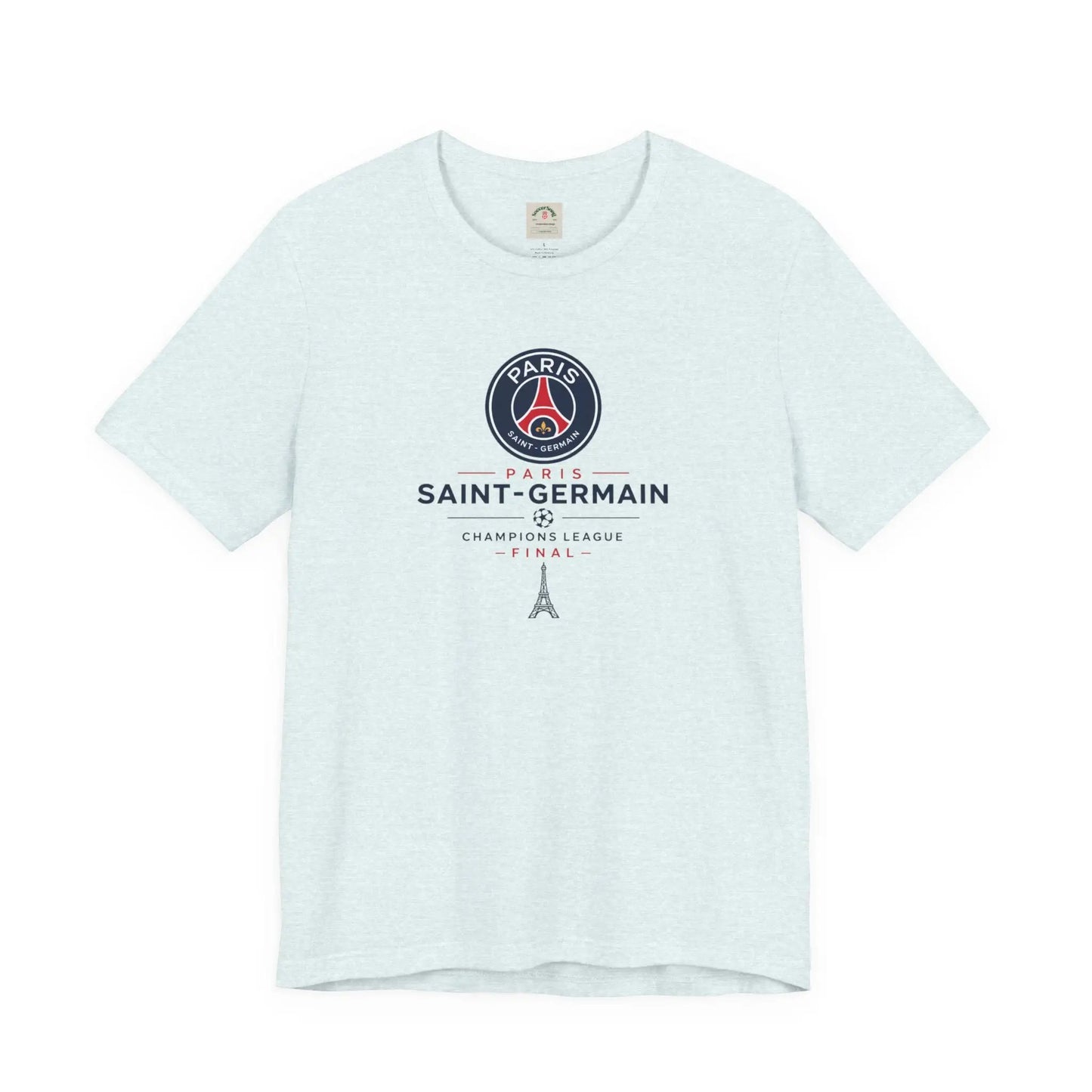 PSG Champions League Final Unisex Soccer Jersey Short Sleeve Tee by Printify