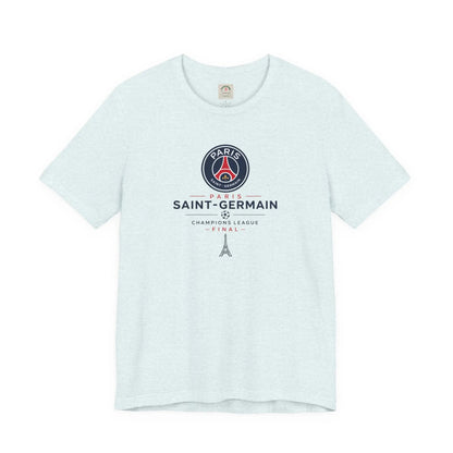 PSG Champions League Final Unisex Soccer Jersey Short Sleeve Tee by Printify